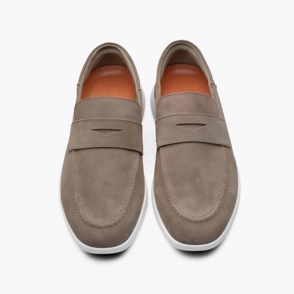 Wolf‎ & Shepard Mens Crossover Loafers Tan Brown 7 main image 11